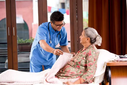 Elderly care assistance at home