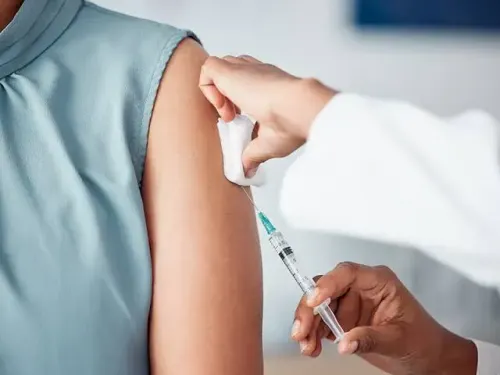 Home visit for prescribed injection